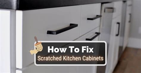 fix scratch on cabinet steel|fix kitchen cabinets yourself.